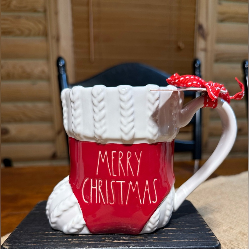 CHRISTMAS STOCKING Rae Dunn Mug